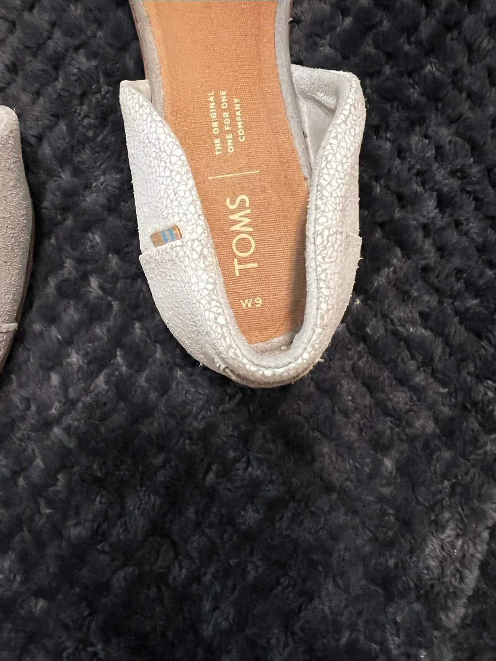 TOMS Women's Light Cream D'Orsay Flats
